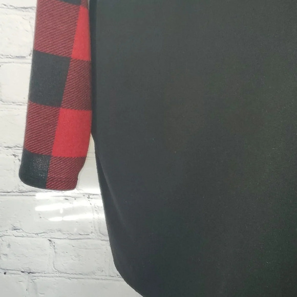 A.gain Multicolor Plaid and Leopard Print Long Duster Cardigan Size 3x - Picture 5 of 9